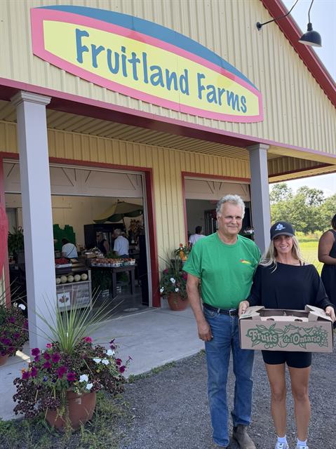Nicole at Fruitland Farms